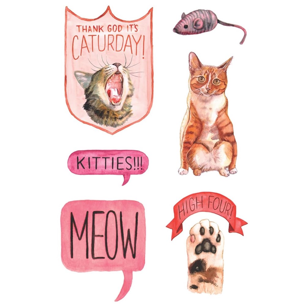 Cat’s Meow Sticker Book