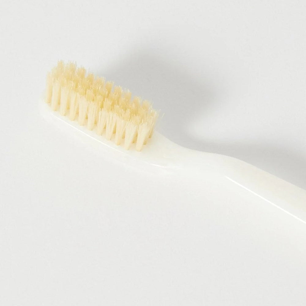 Natural Bristle Toothbrush - Medium Ivory