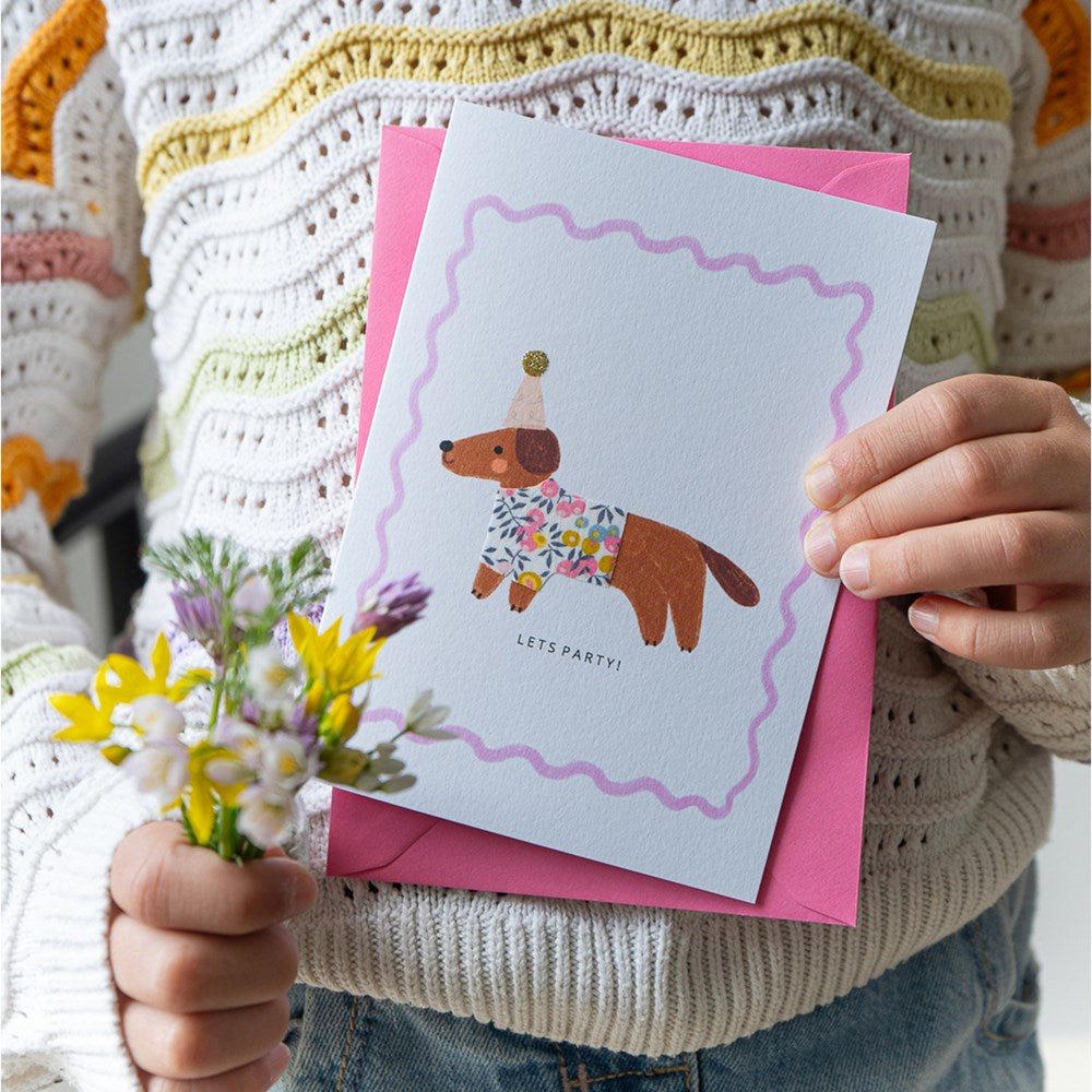 Sausage Dog Card