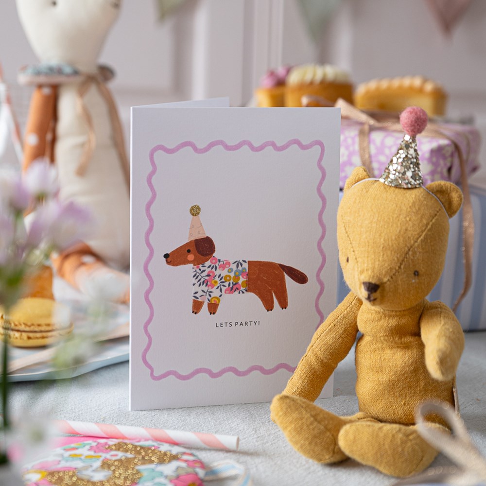 Sausage Dog Card